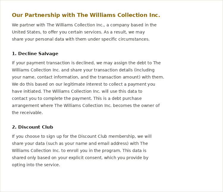 Partnership Information